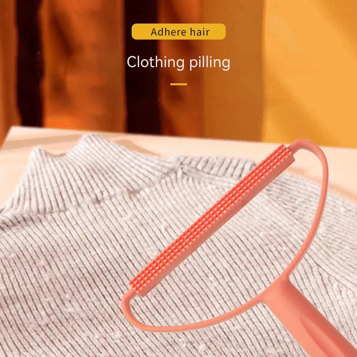 , Removes Pet Hair Lint Particles From Clothes Cleaning Tool